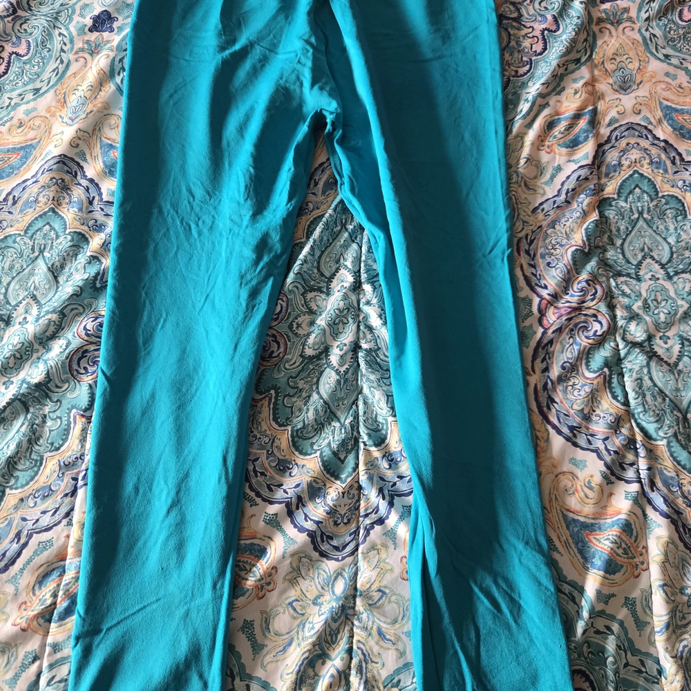 Teal Stretch Leggings